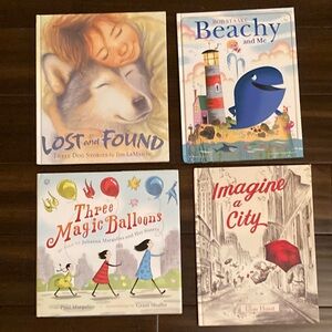 Lot of 4 Children’s Books for ages 3-8 - all hardcover